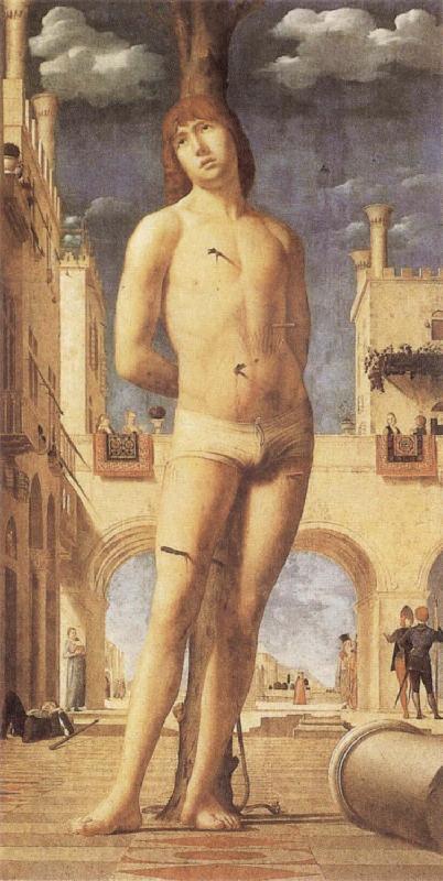 Antonello da Messina St Sebastian Germany oil painting art